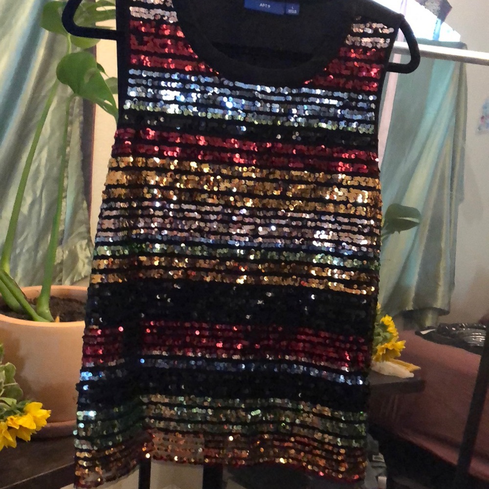 Apt.9 Sequins black